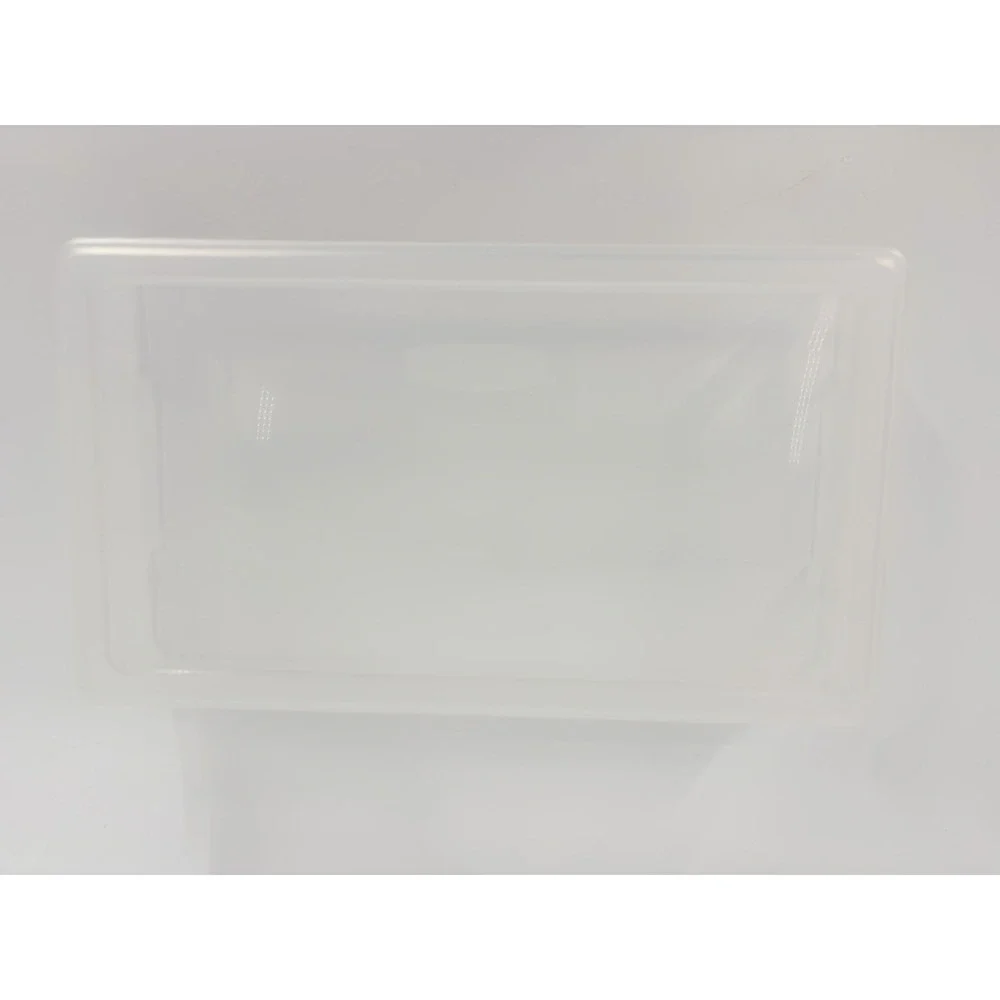 Vintage Rubbermaid 0286 Red Lid Clear Box Storage Container Keepers Plastic 13